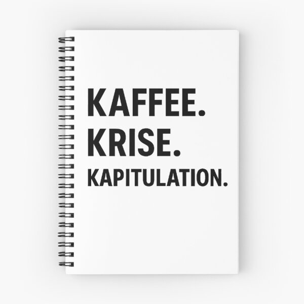 Aperçu de l'œuvre Typographie moderne : Café. Crise. Abandon – Coffee & Chaos Design créée et vendue par DebuggedDressed.