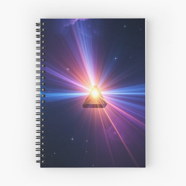 Item preview, Prism of the Cosmos — Abstract Celestial Light Beam Design designed and sold by CMdigit.