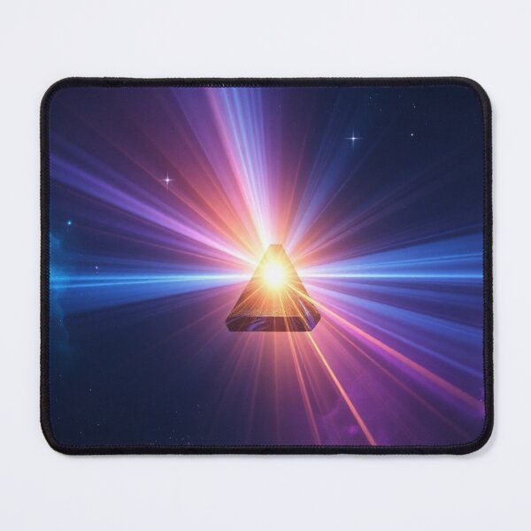 Item preview, Prism of the Cosmos — Abstract Celestial Light Beam Design designed and sold by CMdigit.