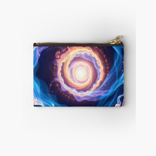 Item preview, Celestial Spiral Gateway — Cosmic Vortex Space Art designed and sold by CMdigit.