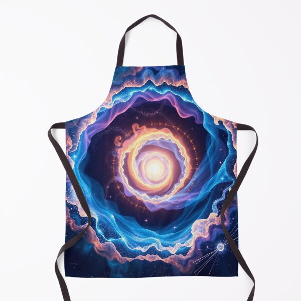 Item preview, Celestial Spiral Gateway — Cosmic Vortex Space Art designed and sold by CMdigit.
