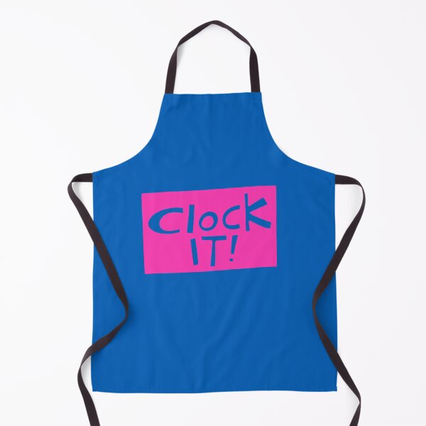 Item preview, Clock it! - doodle pink designed and sold by PickledjoArt.
