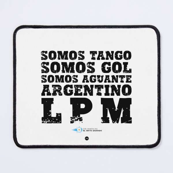 Item preview, We are Argentine endurance LPM - Hear mortals (fc) I designed and sold by XUSRedbubble.