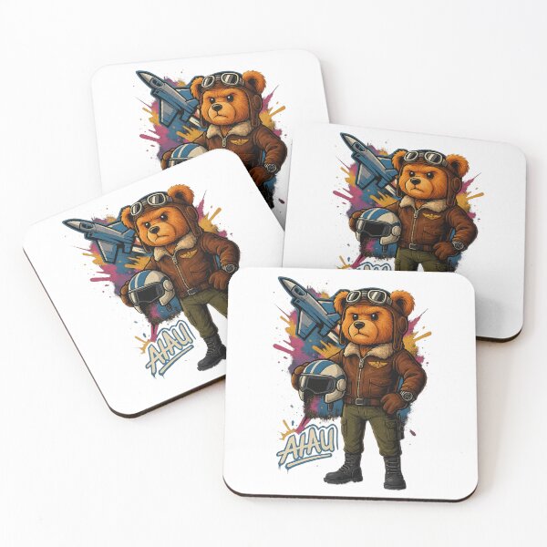 Item preview, Ahau Aviator Bear – Spirit of Flight designed and sold by Ahau Designs.