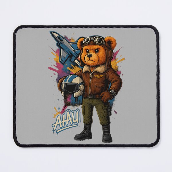 Item preview, Ahau Aviator Bear – Spirit of Flight designed and sold by Ahau Designs.