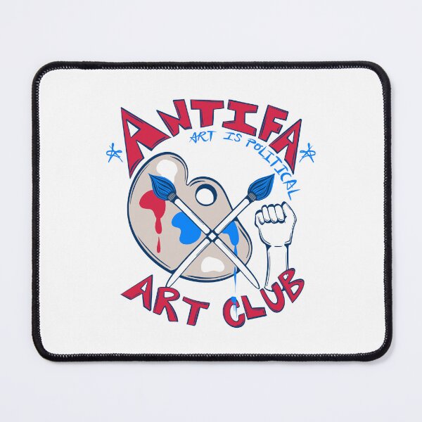 Item preview, antifa art club - art is political designed and sold by crestfallenmermaid.
