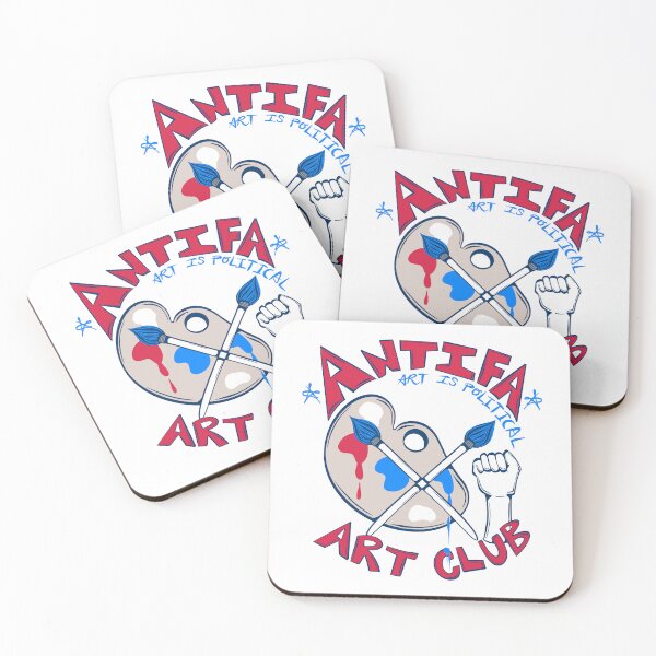 Item preview, antifa art club - art is political  designed and sold by crestfallenmermaid.