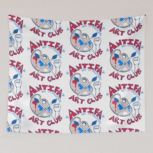 Item preview, antifa art club - art is political  designed and sold by crestfallenmermaid.