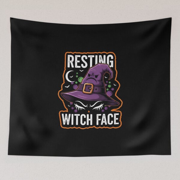 Item preview, Resting Witch Face designed and sold by NexusArts.