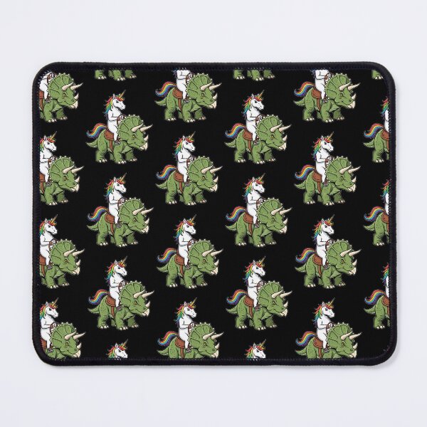 Item preview, Magical Unicorn on Triceratops Funny Fantasy Dinosaur designed and sold by SpookshowDesign.