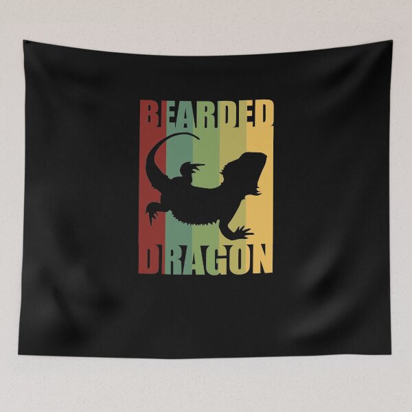 Item preview, Retro Vintage Bearded Dragon V5 designed and sold by TeeTimeGuys.