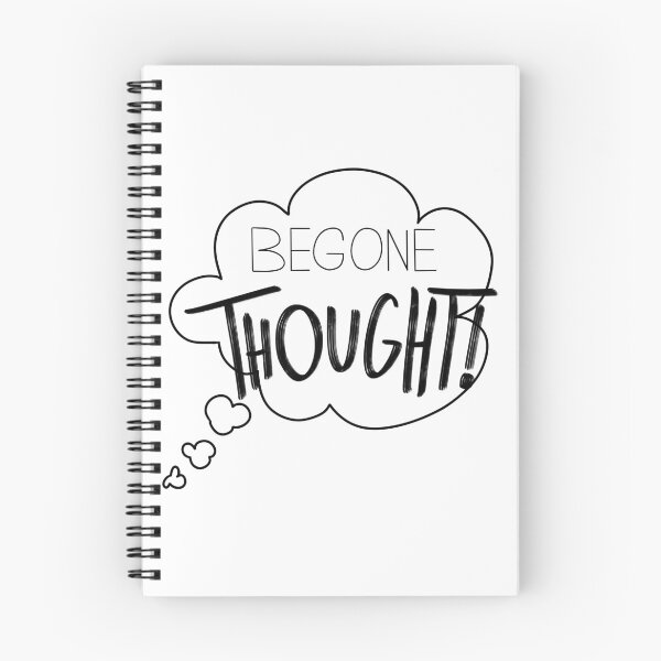 Item preview, Begone THOUGHT! designed and sold by artandstarstuff.