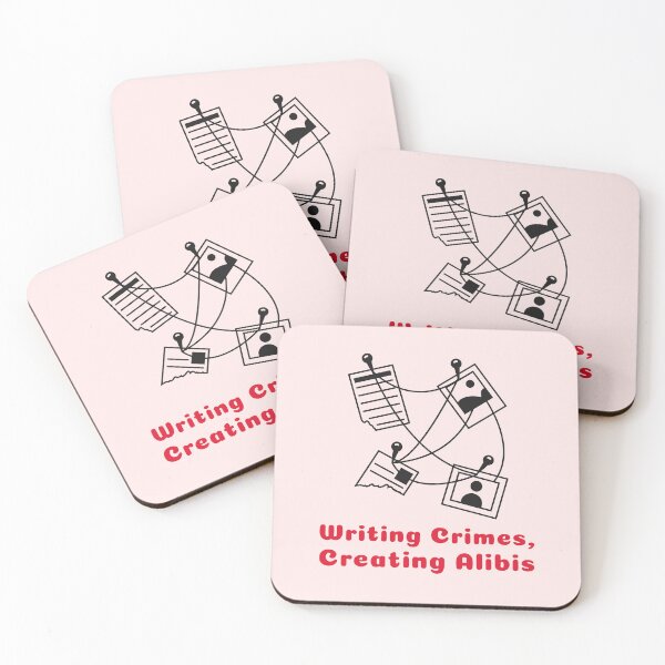 Item preview, Writing Crimes, Creating Alibis - crime writer  designed and sold by TaurusC95.