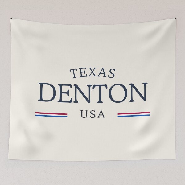 Item preview, Denton Texas Heritage – Classic Cream designed and sold by buglevel.