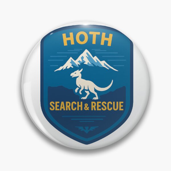 Item preview, Hoth Search And Rescue Badge designed and sold by UnitedVinyl.
