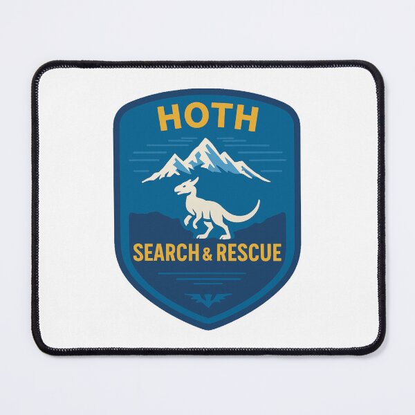 Item preview, Hoth Search And Rescue Badge designed and sold by UnitedVinyl.