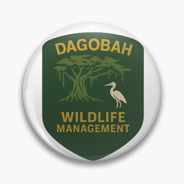 Item preview, Dagobah Wildlife Management Badge designed and sold by UnitedVinyl.