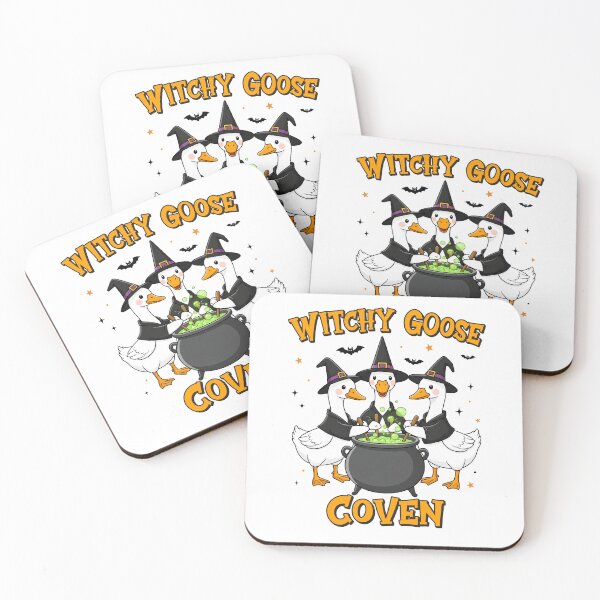 Item preview, Witchy Goose Coven Halloween Magic designed and sold by MuniraWearify.