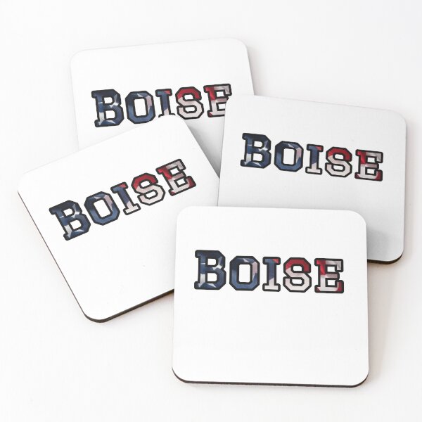 Item preview, Boise USA Flag Typography – Patriotic American Pride Design designed and sold by Long Family Gifts.