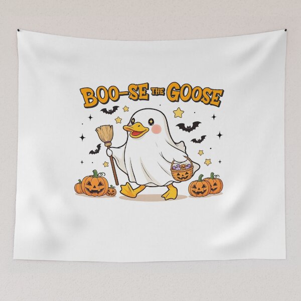 Item preview, Boo-se the Goose - Cute Halloween designed and sold by MuniraWearify.