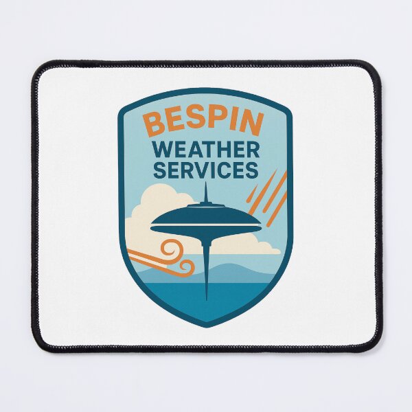 Item preview, Bespin Weather Services Badge designed and sold by UnitedVinyl.