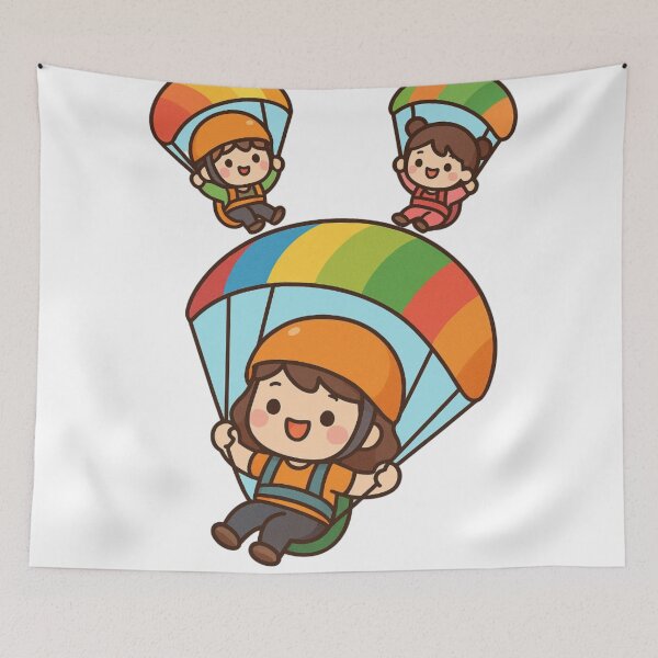 Item preview, Kawaii Paragliding: Adventures in the Sky designed and sold by panchoflex.