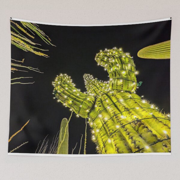 Item preview, Saguaro Lights Tucson International Airport  designed and sold by simonjayphotos.