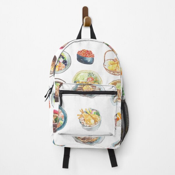 Item preview, Yummy Japan,A delightful collection of Japanese cuisine! Which one of these watercolor dishes is your favorite? designed and sold by meowmellowstore.