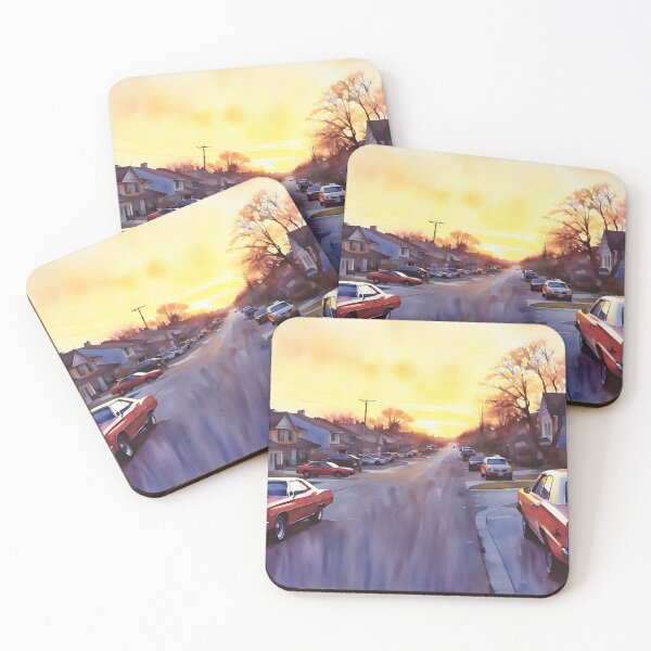 Item preview, Sunset Suburbs designed and sold by RCWatercolours.