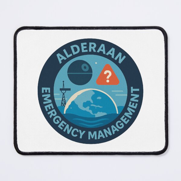 Item preview, Alderaan Emergency Management Badge designed and sold by UnitedVinyl.