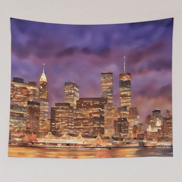 Item preview, World of Orange and Purple designed and sold by RCWatercolours.