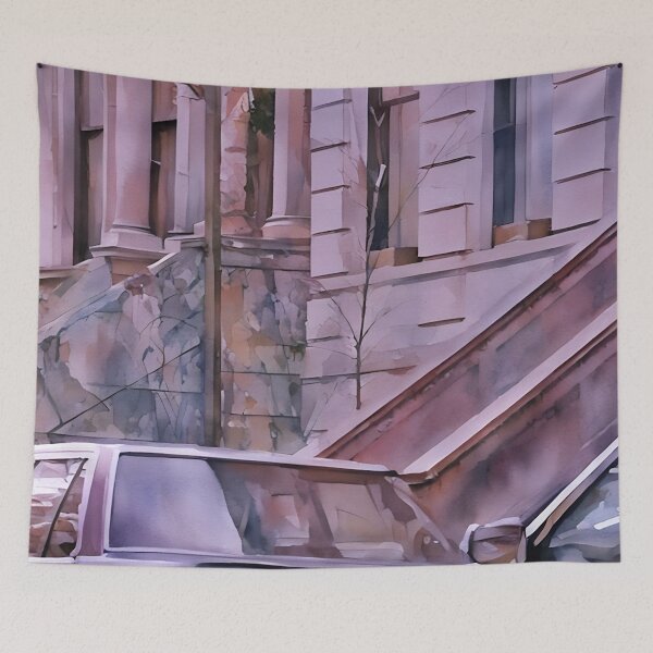 Item preview, Blockhouse Blues designed and sold by RCWatercolours.