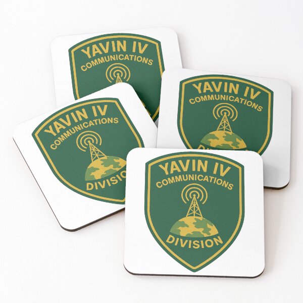 Item preview, Yavin 4 Communications Division Badge designed and sold by UnitedVinyl.