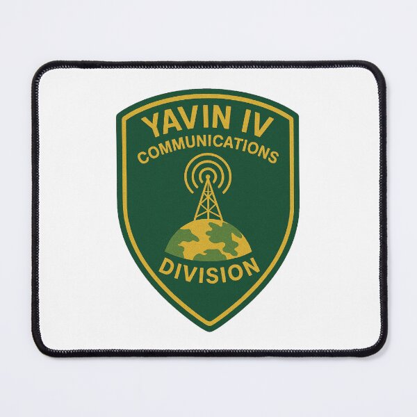 Item preview, Yavin 4 Communications Division Badge designed and sold by UnitedVinyl.