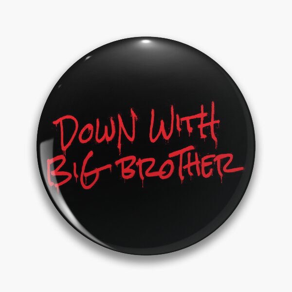 Item preview, Down with Big Brother designed and sold by mstiv.