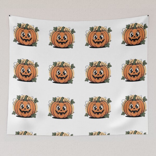 Item preview, The Cute Halloween Pumpkin designed and sold by Ink And Inspire.