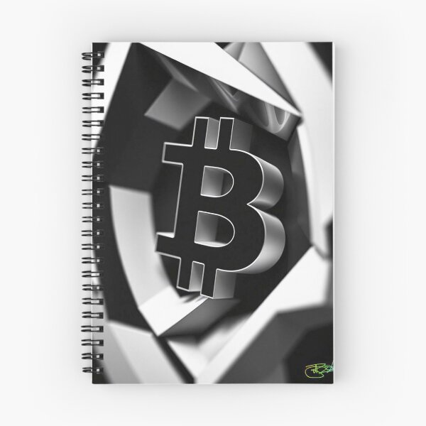 Item preview, Bitcoin Motion Illusion Op Art Black and White - Futuristic Crypto Design designed and sold by Benito Del Ray.