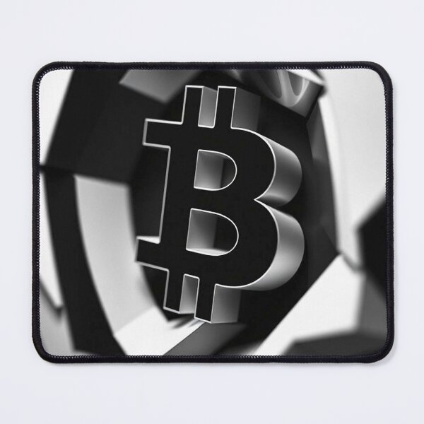 Item preview, Bitcoin Motion Illusion Op Art Black and White - Futuristic Crypto Design designed and sold by Benito Del Ray.