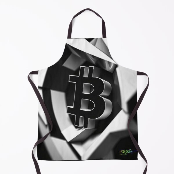 Item preview, Bitcoin Motion Illusion Op Art Black and White - Futuristic Crypto Design designed and sold by Benito Del Ray.