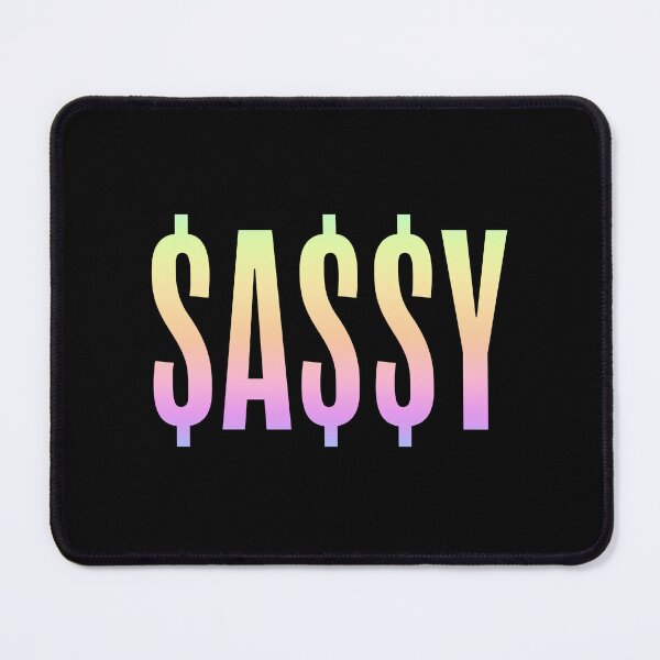 Item preview, $A$$Y, Sassy Dollars Neon Gradient designed and sold by Memes N Lore .