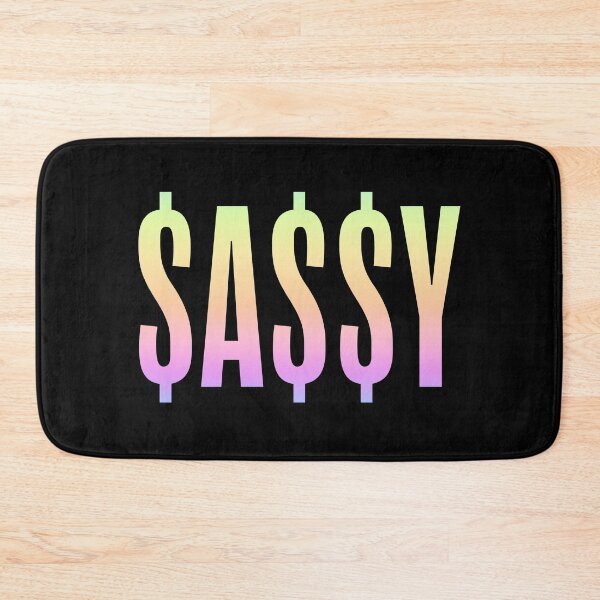Item preview, $A$$Y, Sassy Dollars Neon Gradient designed and sold by Memes N Lore .