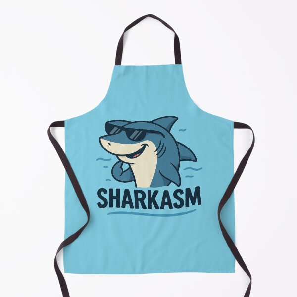 Item preview, Sharkasm | Cool Sarcastic Shark Cartoon designed and sold by Bratak.