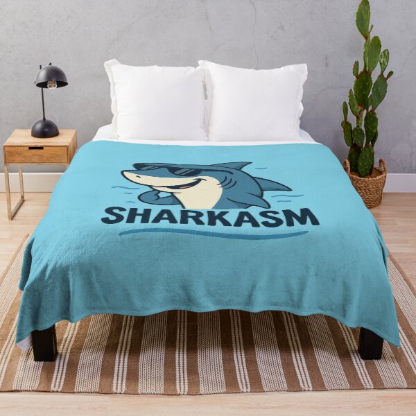Item preview, Sharkasm | Cool Sarcastic Shark Cartoon designed and sold by Bratak.