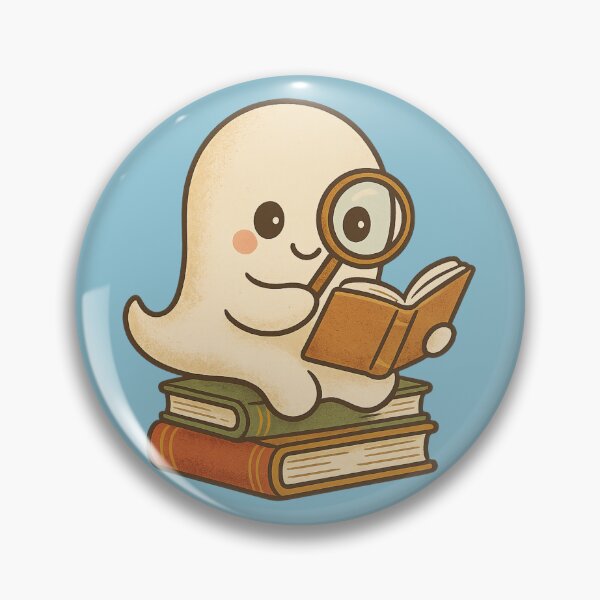 Item preview, Ghost Reading books designed and sold by Meandmyshop.