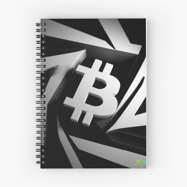 Item preview, Bitcoin Shatter Black and White Op Art - Abstract Crypto Design designed and sold by Benito Del Ray.