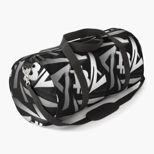Item preview, Bitcoin Shatter Black and White Op Art - Abstract Crypto Design designed and sold by Benito Del Ray.