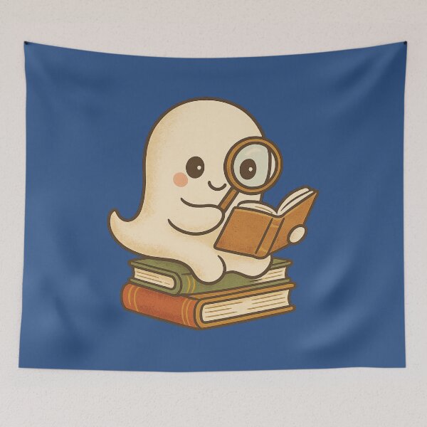 Item preview, Ghost Reading books designed and sold by Meandmyshop.