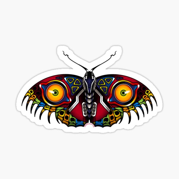 Majora's mask moth Sticker