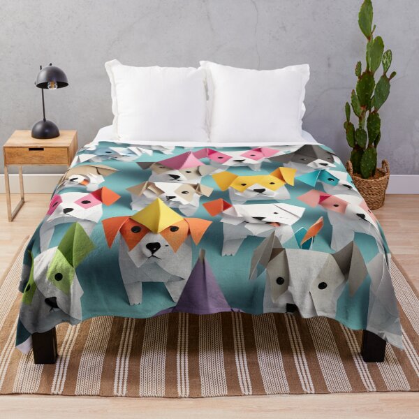 Item preview, Origami Art - Pawfect Party Pups designed and sold by ArtfulFolds.