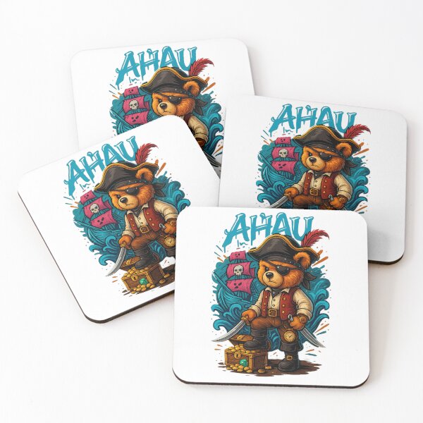 Item preview, Ahau Pirate Bear – Treasure Hunter designed and sold by Ahau Designs.